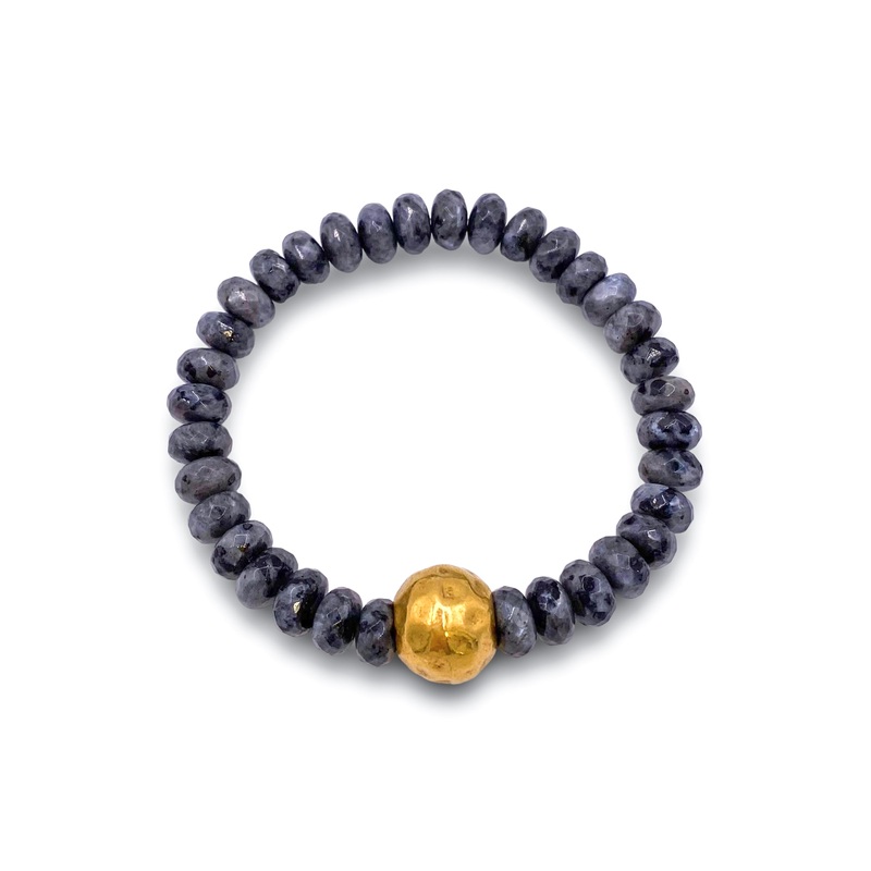 Rolling Away Bracelet – Charcoal | Virtue – FINAL SALE