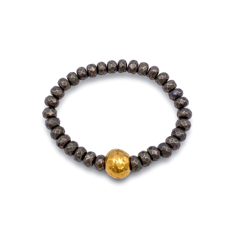 Rolling Away Bracelet – Pyrite | Virtue – FINAL SALE