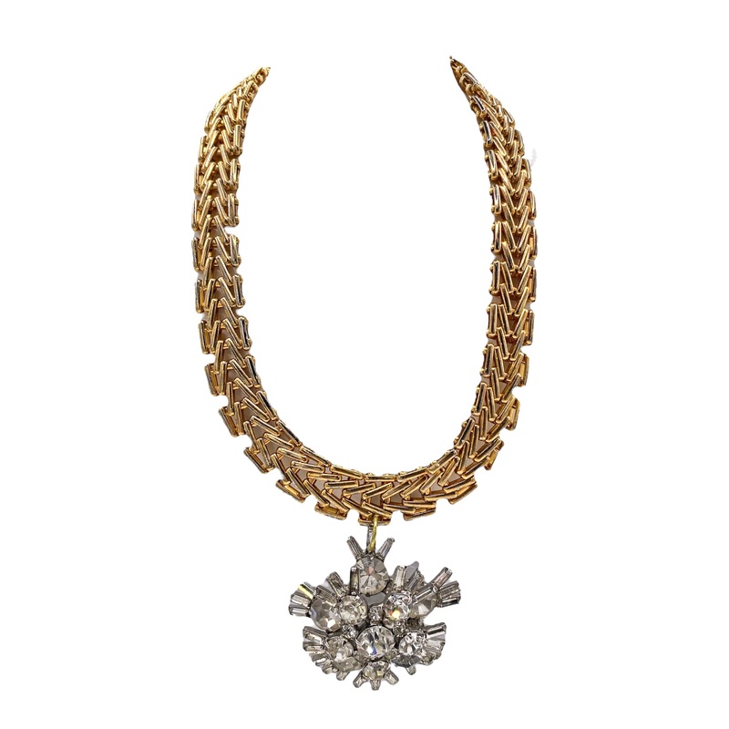 1950’s Brooch AZ Estate Necklace | Made In The Deep South