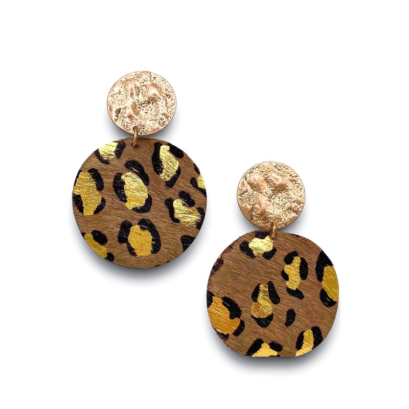 On The Run Earring – Brown | RESTOCK