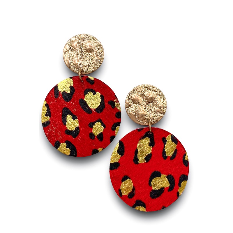 On The Run Earring – Red|Red