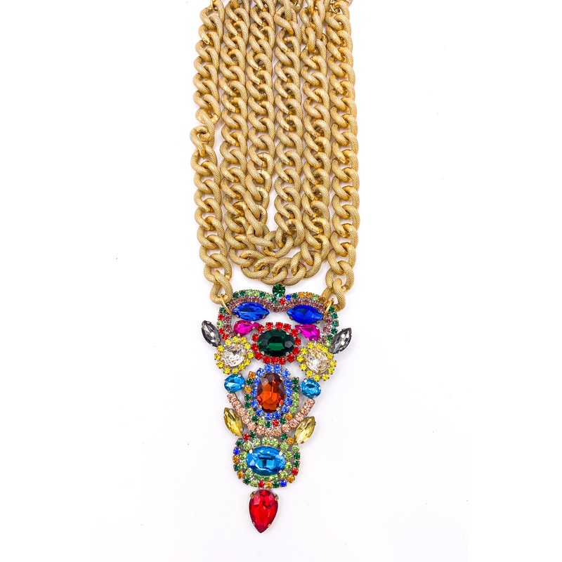 1960’s Brooch Czech Republic Necklace | Made In The Deep South