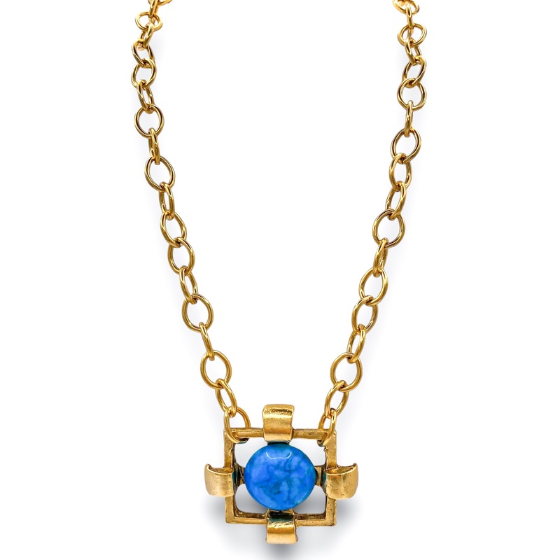It’s A Dream Necklace – Turquoise | Yochi – FINAL SALE