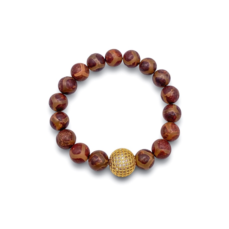 Brave Enough Bracelet – Chocolate Giraffe | Virtue – DOORBUSTER