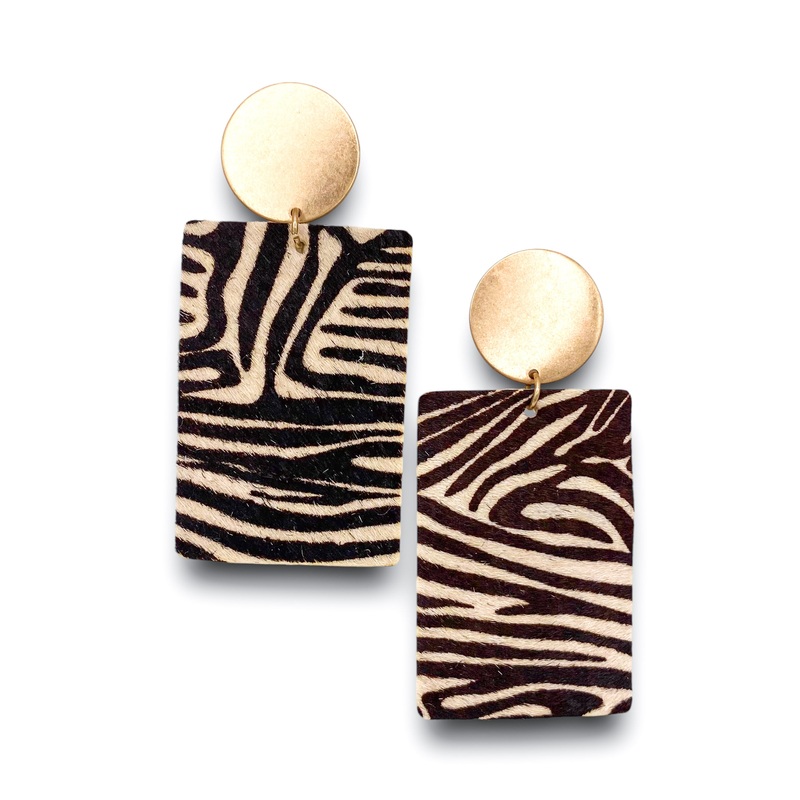 Eye Of The Beholder Earring|Zebra