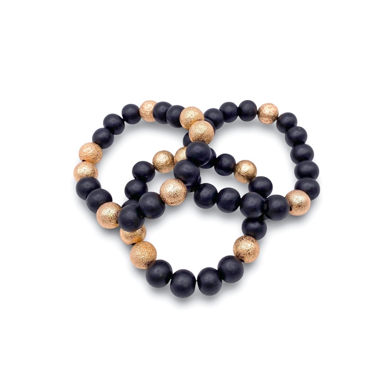 Give Me Love Bracelet Set – Black
