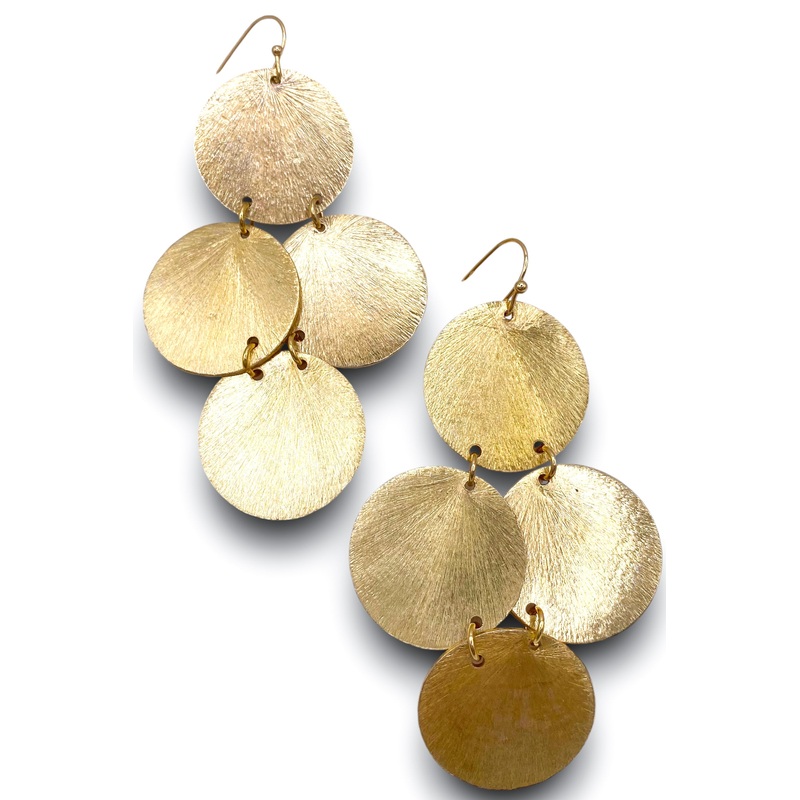 Oliver Earrings|Gold