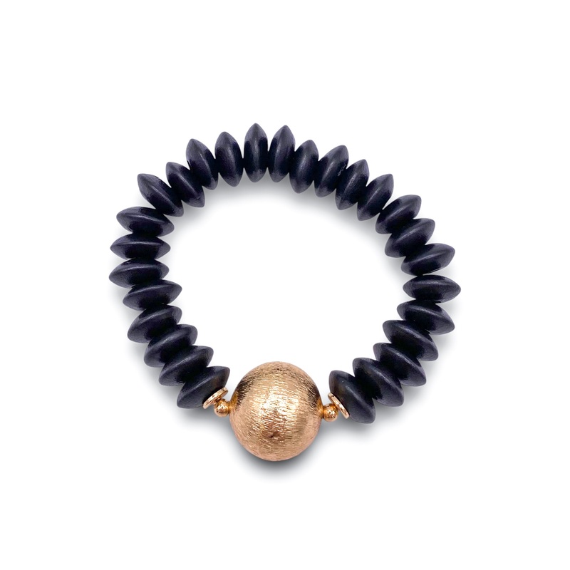 Open Mind Bracelet – Black – FINAL SALE