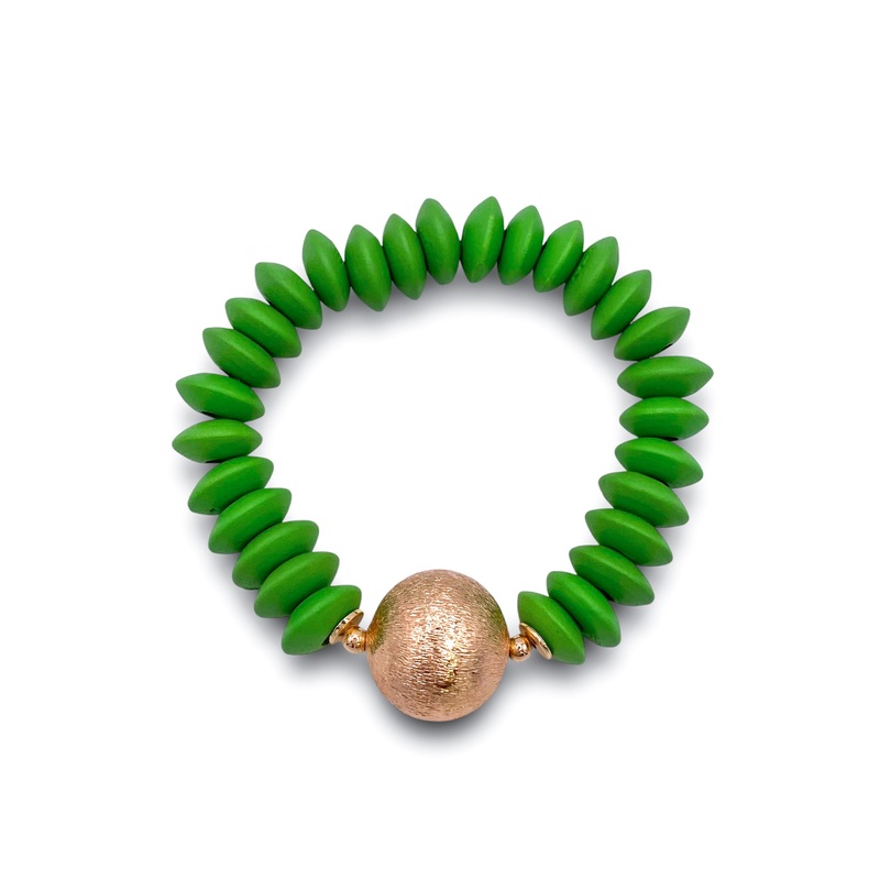 Open Mind Bracelet – Green – FINAL SALE