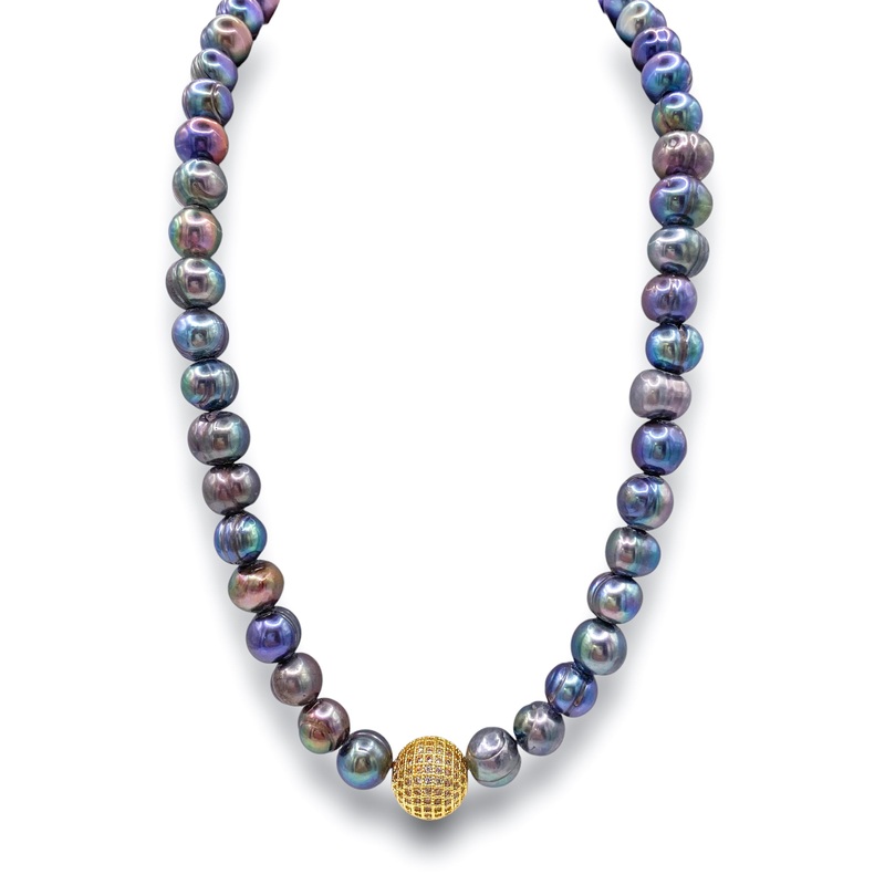 Virtue The Kristen Luxe Peacock Necklace – FINAL SALE