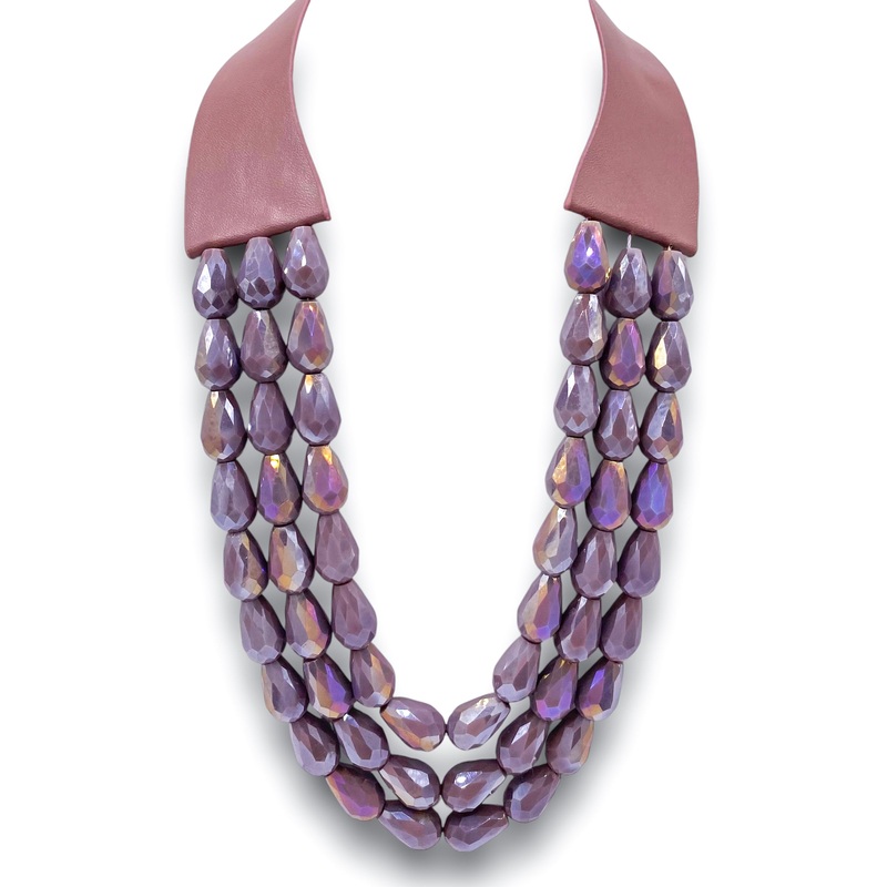 Fully Invested Necklace – Taupe – SALE
