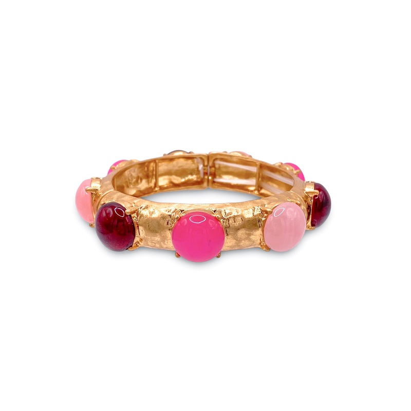 Just The Truth Pink Bracelet|Pink/Gold