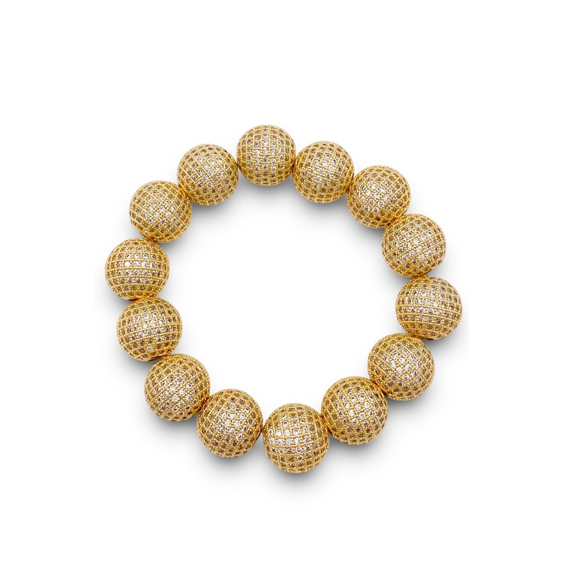 Pave The Way Bracleet – Gold | Virtue