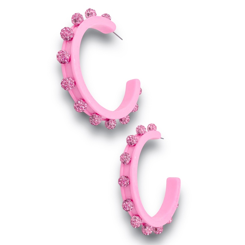 So Pink Earring|Pink