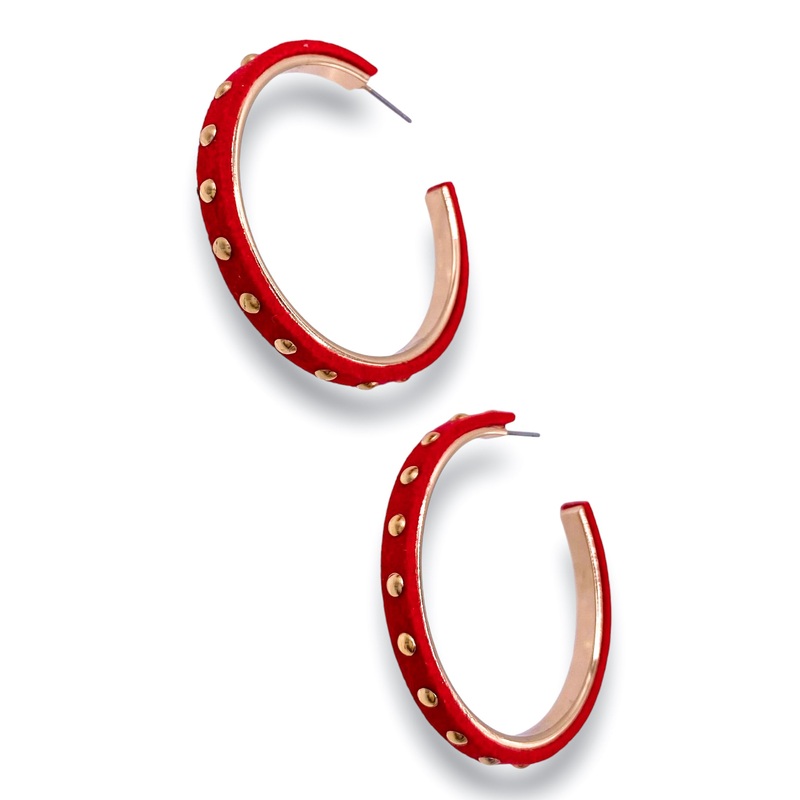 Staying Here Earring – Red – DOORBUSTER