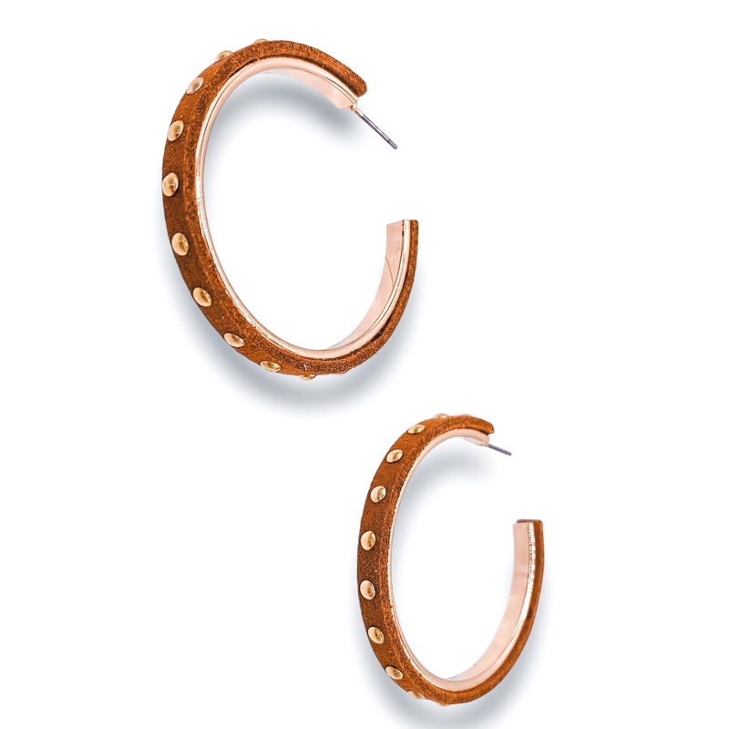 Staying Here Earrings – Lt. Mocha – FINAL SALE