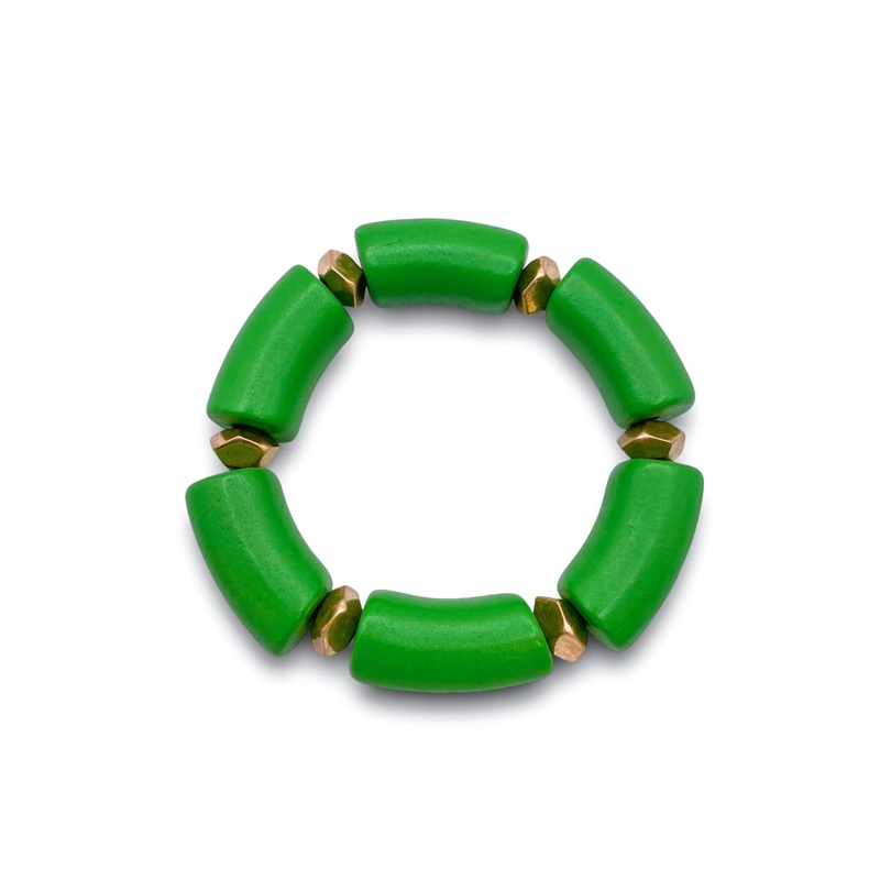 Tell A Story Bracelet – Green – FINAL SALE