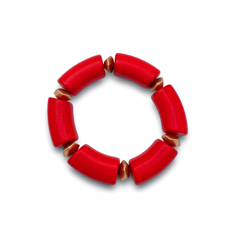 Tell A Story Bracelet – Red – FINAL SALE