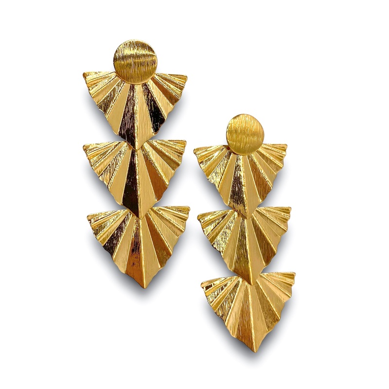 Traci Earrings – Gold | Treasure Jewels – DOORBUSTER