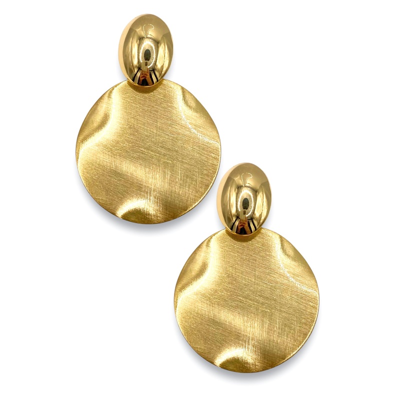 Bold Moves Earring|Gold