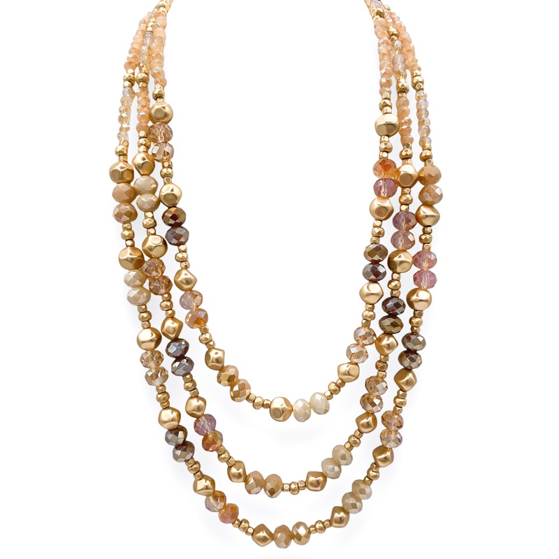 Moment Of Truth Light Multi Layered Necklace
