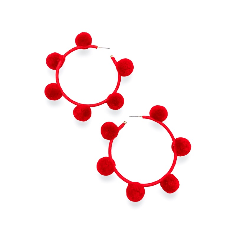 Being In The Moment Earring|Red
