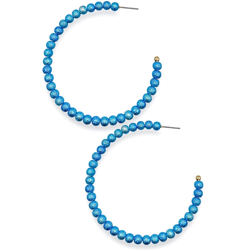So Delightful Hoops – Aqua – FINAL SALE