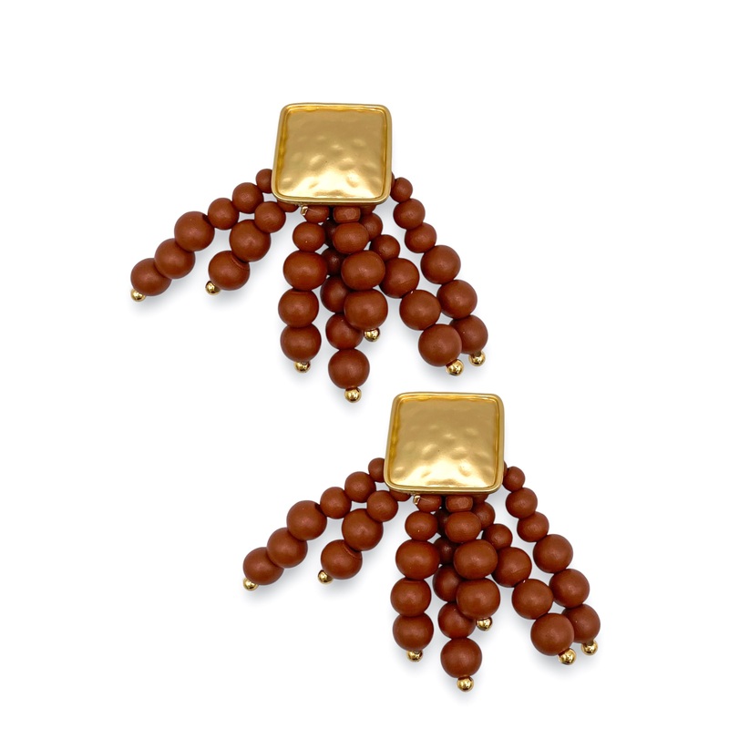Spark In Your Life Earring – Brown
