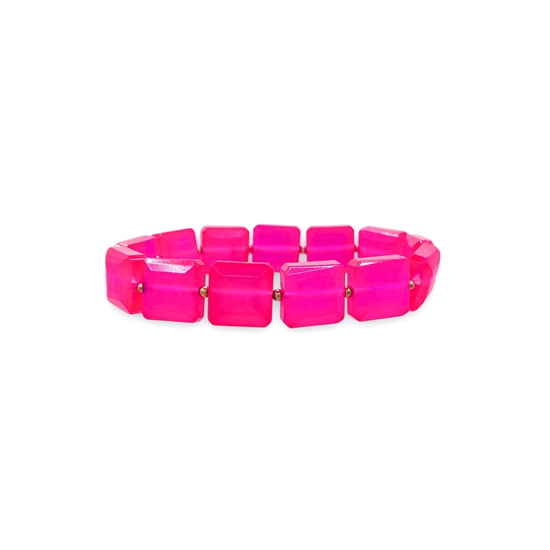 You Should Be Here Bracelet – Fuchsia