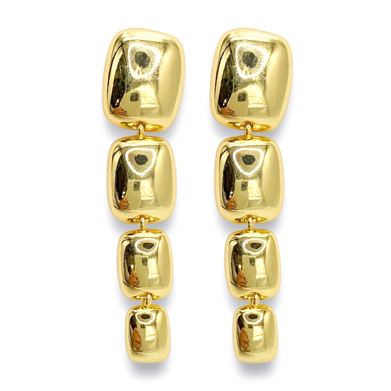 Majestic Drops Earrings – Gold | Treasure Jewels – FINAL SALE