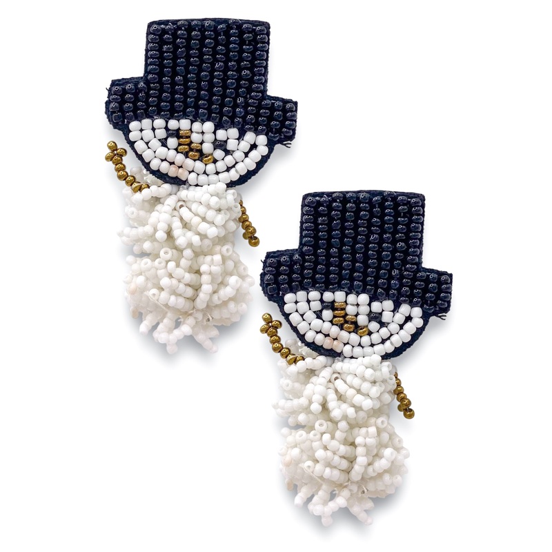 Mr. Snowman Earring – FINAL SALE