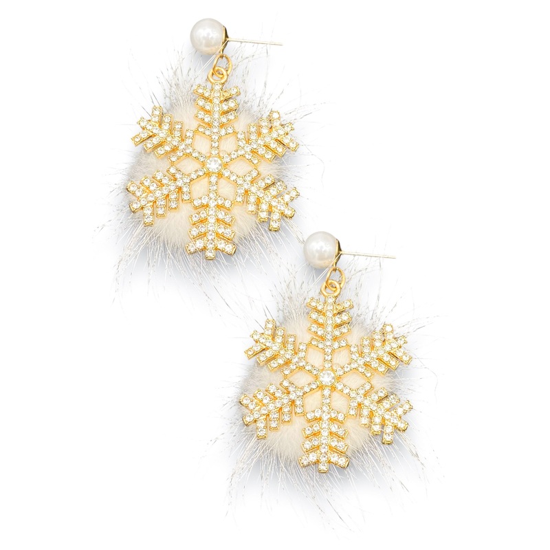 Over The Hills Of Snow Earrings – FINAL SALE