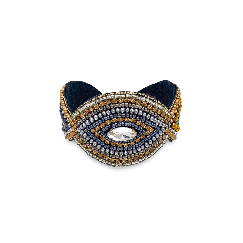 Over The Horizon Cuff|Hematite/Tritone
