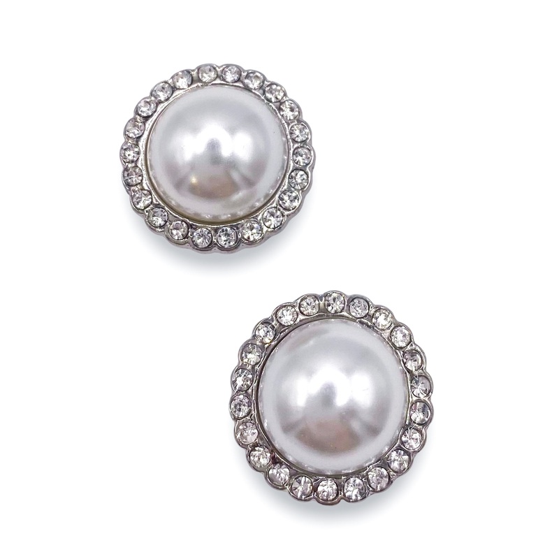 Yours Truly Stud – Rhodium – FINAL SALE