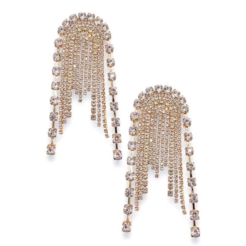 Chandelier Earrings – Gold | Treasure Jewels – DOORBUSTER