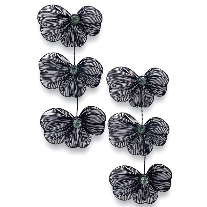 Standing On Business Earrings|Black