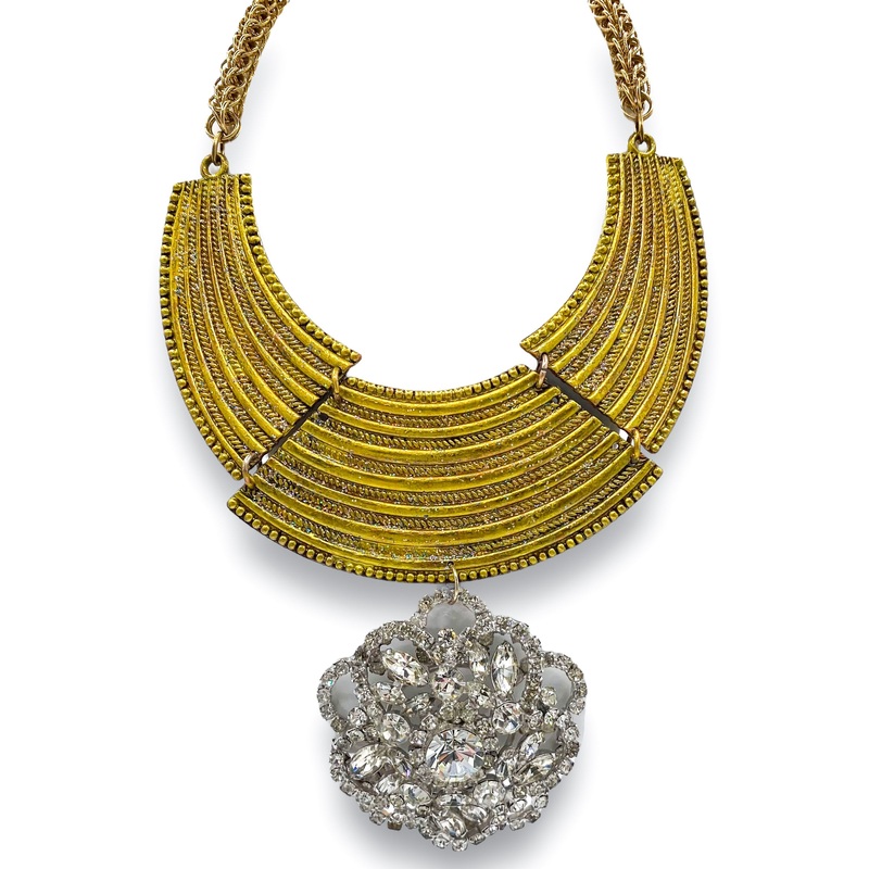 1950s Brooch Collar Necklace | Made In The Deep South