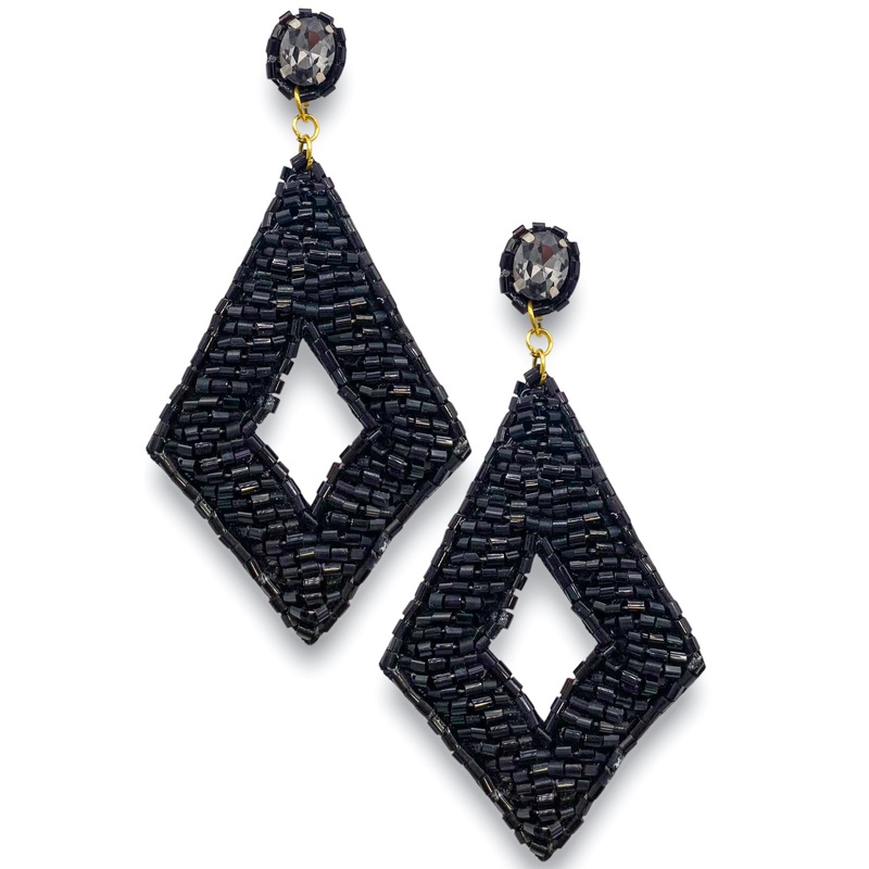 Fully Yours Beaded Earrings – FINAL SALE