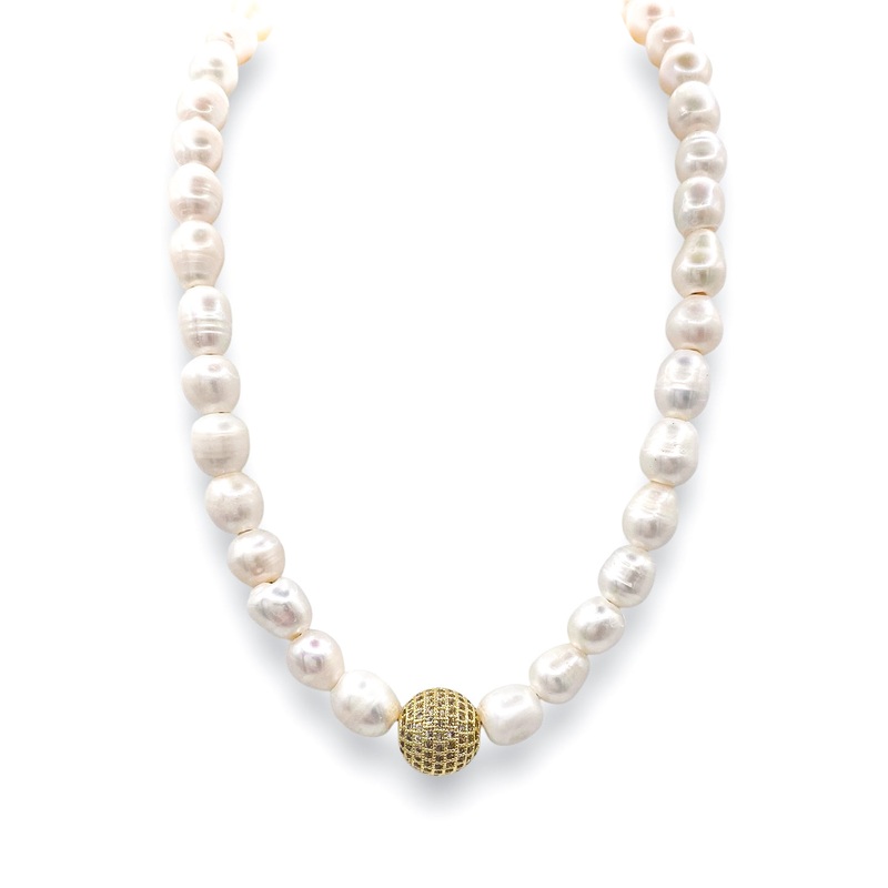 Virtue The Kristen White Luxe Pearl Necklace