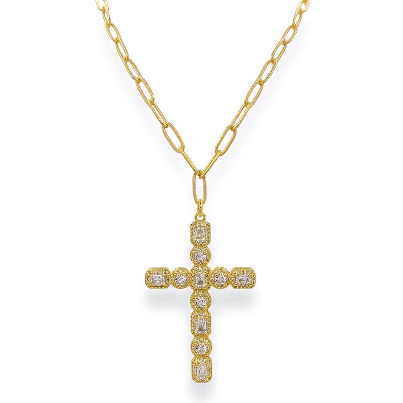 DOORBUSTER Virtue The Way Of Life Cross Necklace