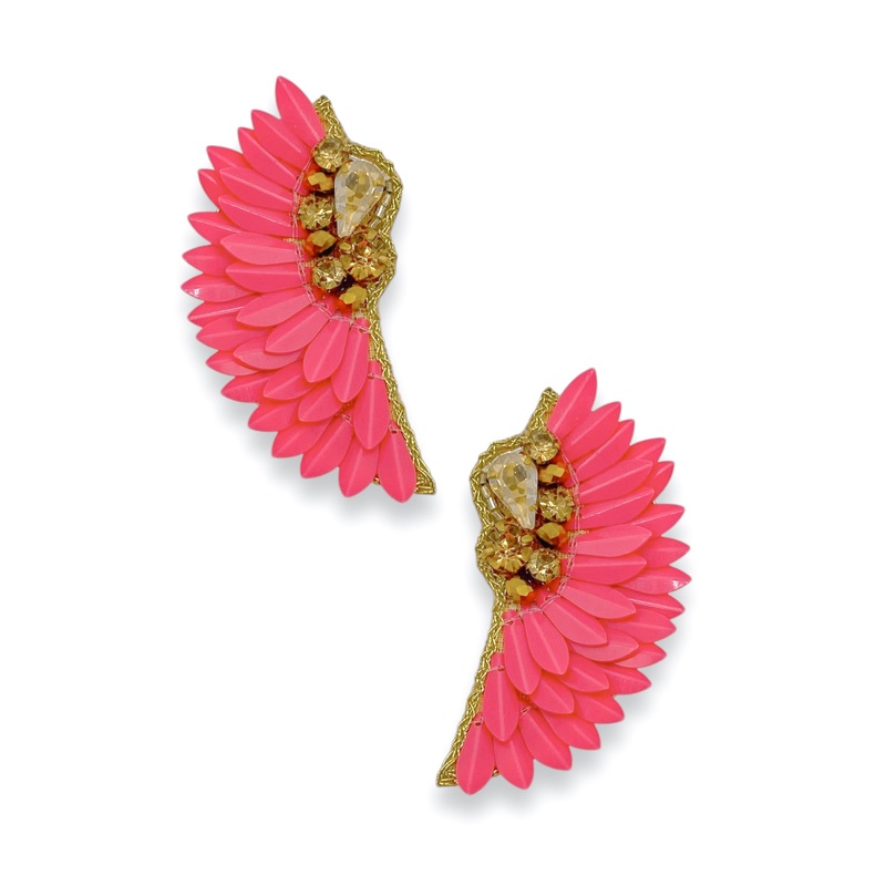 Free As Can Be Fuchsia Earrings – FINAL SALE