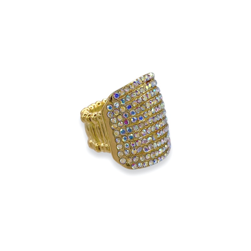 True Story Gold Stretch Ring|Gold