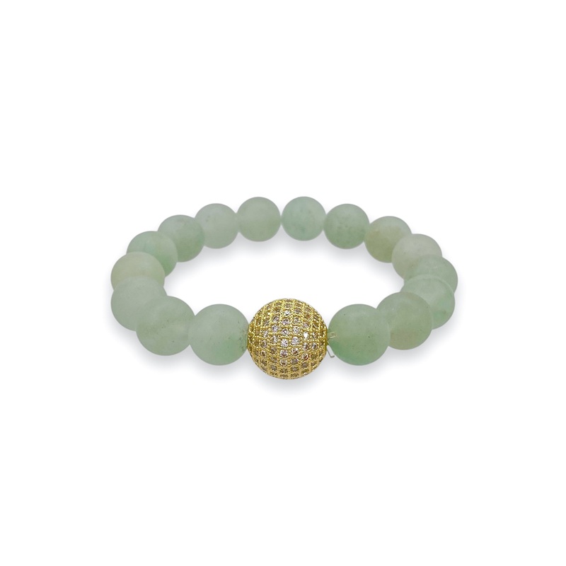 Virtue Brave Enough Matte Wintergreen Beaded Bracelet – FINAL SALE