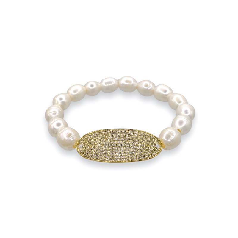 Virtue So Indifferent Pearl Beaded Bracelet