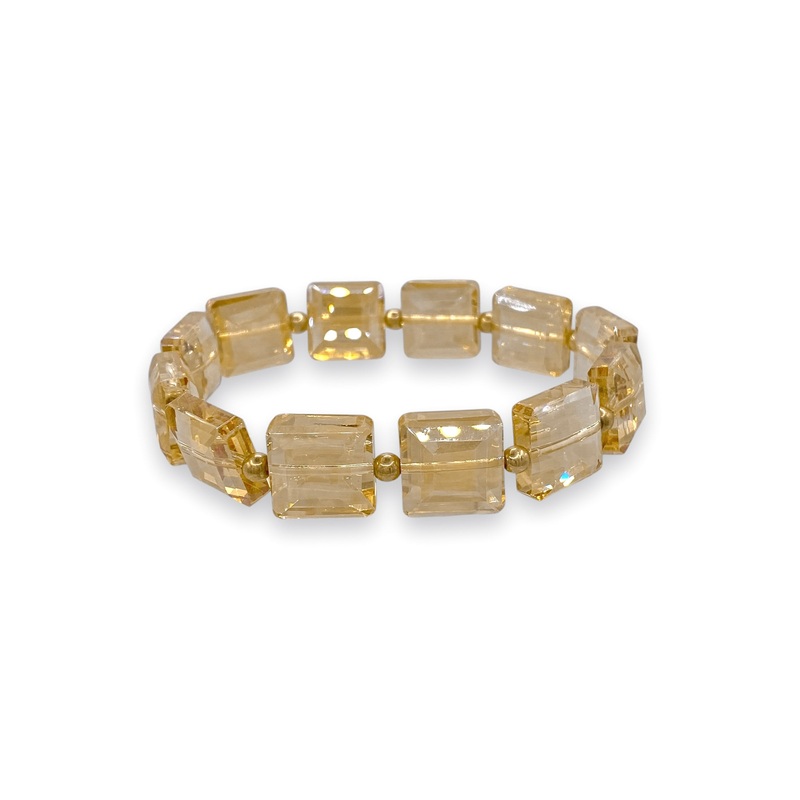 You Should Be Here Topaz Beaded Bracelet