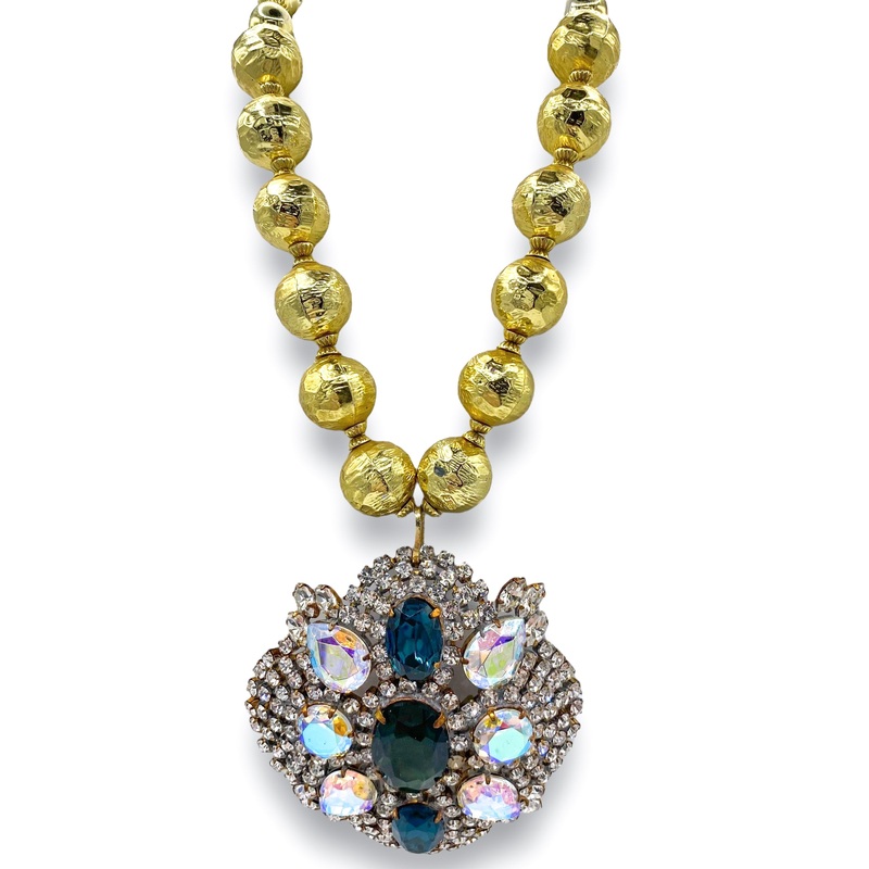 Made In The Deep South 1960s Brooch 1970s Necklace – FINAL SALE