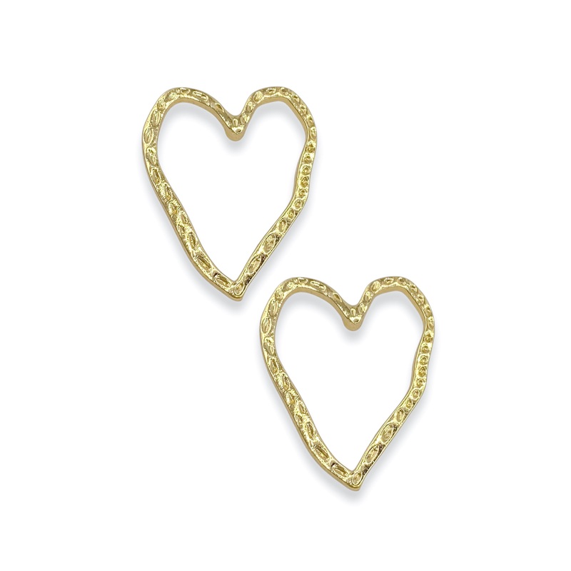 Virtue My Love Heart Stud Earrings