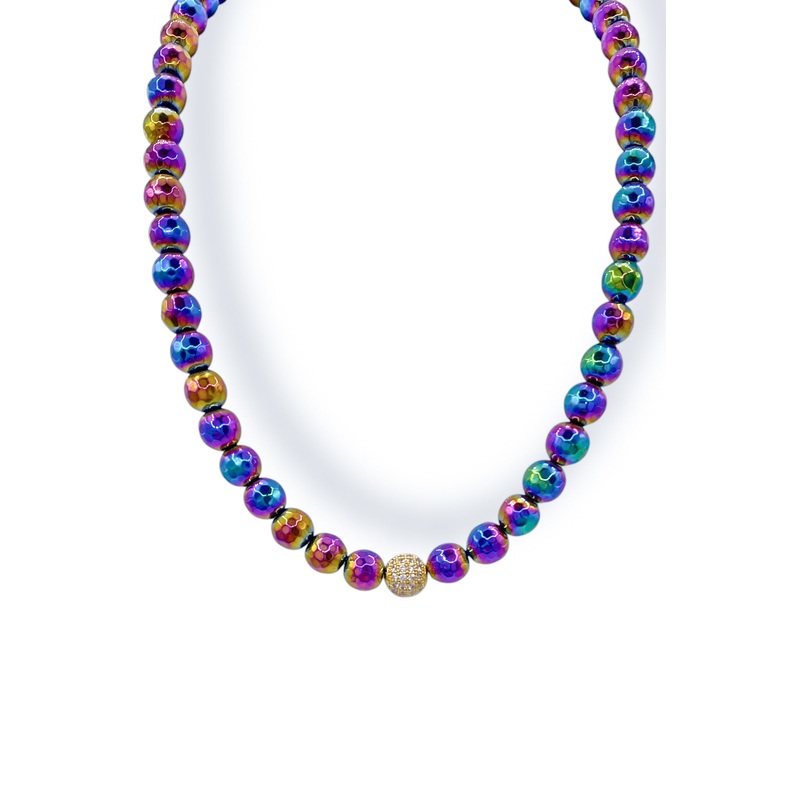 Virtue So Mesmerizing Mermaid Hematite Beaded Necklace – FINAL SALE