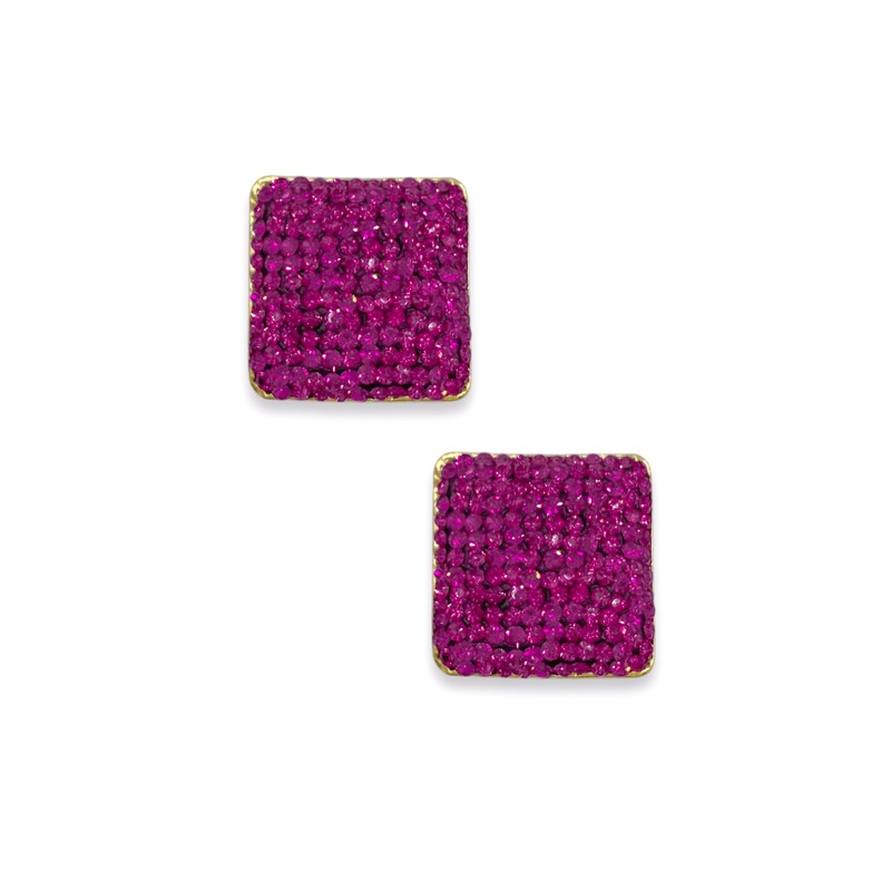 Virtue The Ella Hot Pink Luxe Earring – FINAL SALE