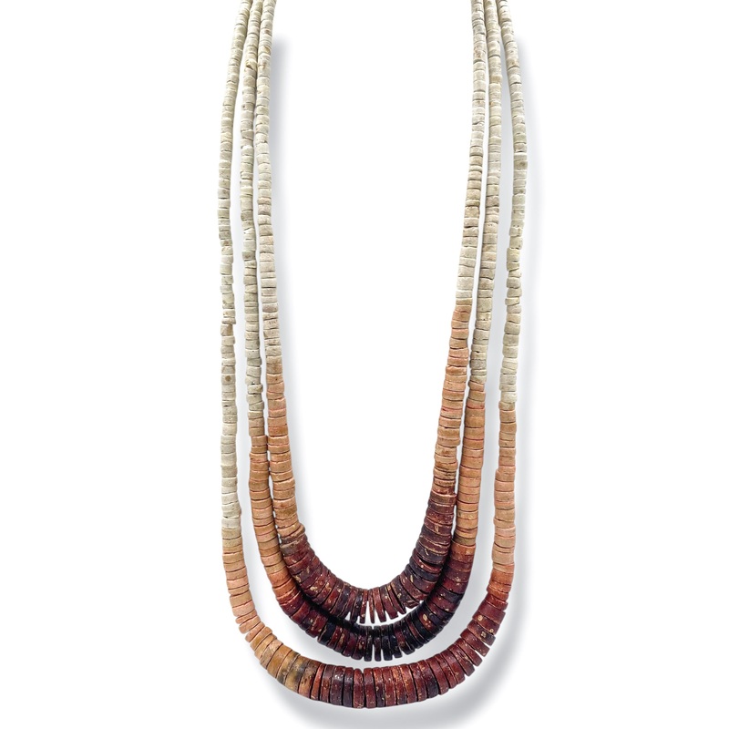Nicky Coco Bead Layered Statement Necklace